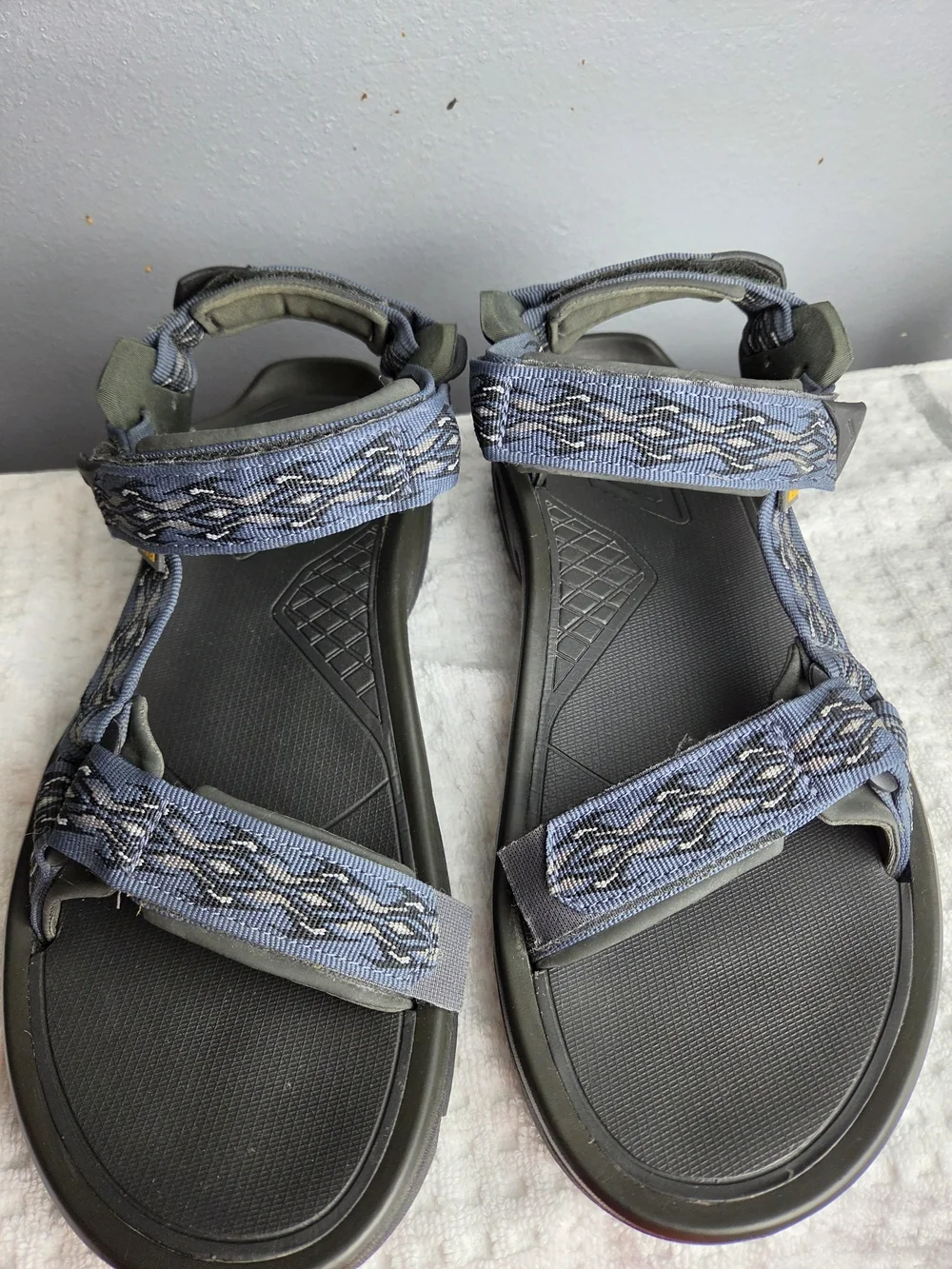Teva Men's Terra Fi 5 Blue Grey Strappy Sport Sandals